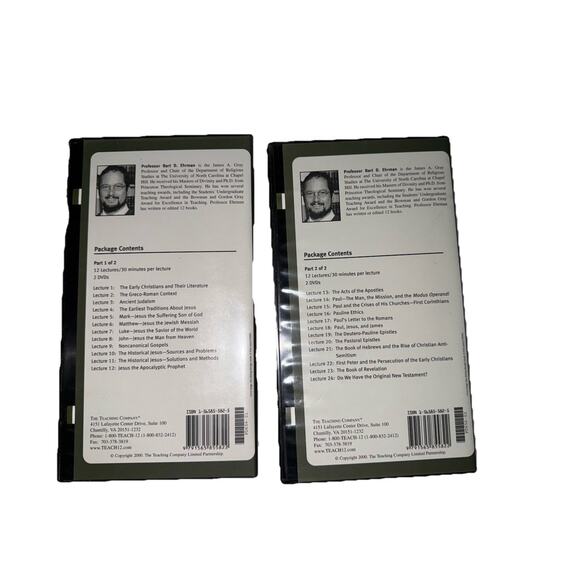 The Great Courses The New Testament, 1 & 2 The Teaching Company 4 DVDs & Guides - Picture 2 of 6